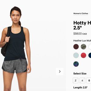 Lulu Shorts, Hotty Hot